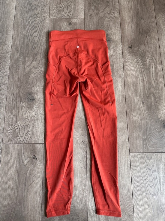 lululemon athletica Pants - Lululemon Power Thru High Rise Leggings with Pockets size 4